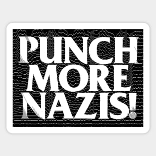 punch More Nazis #3 - Statement Design Magnet